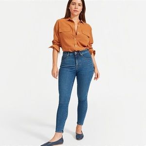 Everlane Authentic Stretch Cropped Skinny Jeans